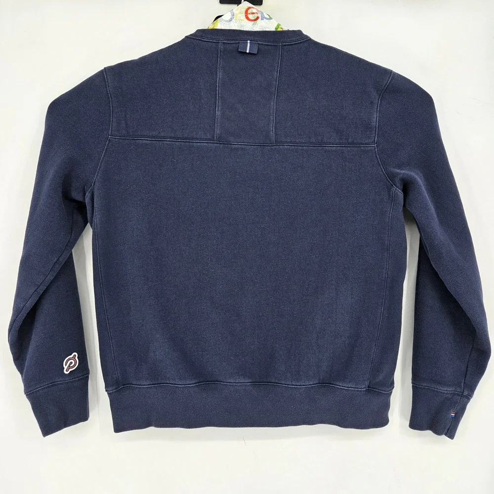 Fourlaps Peloton Sweater Mens Large Blue Pullover‎ Sweatshirt Performance